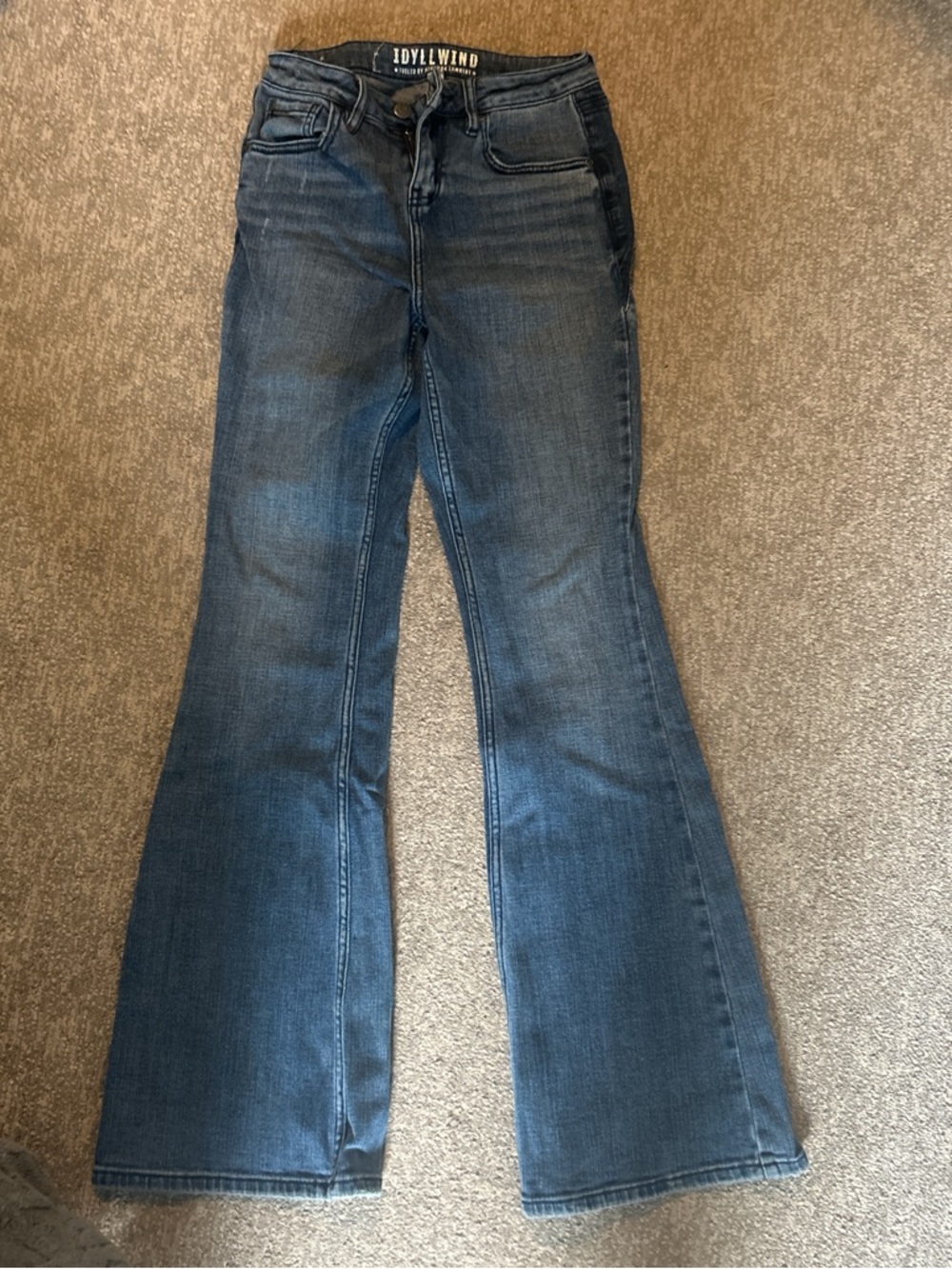 Idyllwind Women's Medium Blue Flare Jeans